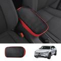 Car Center Console Lid Armrest Box Leather Protective Cover A