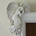Door Frame Angel Wings Wall Sculpture Ornament Garden Home Decor B