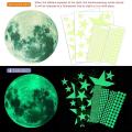 3d Glow In The Dark Stickers, 435pcs Diy Wall Stickers for Bedroom