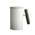 Ceramic Mug Office Tea Cup with Cover Filter Liner Ceramic Mug -a