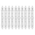 R7s Halogen Light Bulb 118 Mm 200 W 230 V Pack Of 10 Halogen Rod Lamp