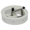 Diving Weight Belt Buckle Stainless Steel Buckle Accessories, White
