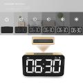 Digital Alarm Clock, Digital Clock with 6-inch Led Display(eu Plug)