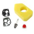 Lawn Mower Service Kit Air Filter for Briggs &stratton Classic&sprint