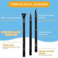9 Pcs Scratch Free Plastic Scraper Tool Multipurpose Label Scraper
