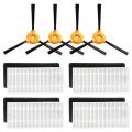 Replacement Filter and Side Brush Kit for Ecovacs Deebot N79 Robotic