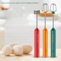 Usb Rechargeable Electric Whisk Egg Beater Handheld Blender Red