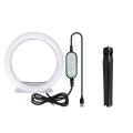 10cm Selfie Ring Led Light with 9cm Stand Tripod Ring Lamps