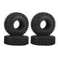 4pcs 55x18mm Rubber Wheel Tires Tyre for 1/24 Rc Crawler Car Parts