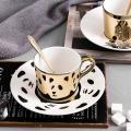 Mirror Reflection Mug Set Moving Reflection Creative Coffee Cup A