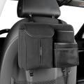 Car Seat Back Multi-pocket Pack Bag Car Interior Accessories Black