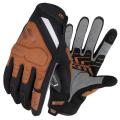 West Biking Breathable Full Finger Racing Motorcycle Gloves,brown Xl