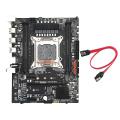 X99 Motherboard with Sata Cable Lga 2011 4xddr4 for Xeon E5 V3 V4 Cpu
