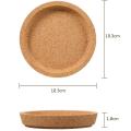 5 Pcs Cork Coaster for Beverage Coasters, for Restaurants and Bars