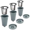 Reusable Capsules Pods Coffee Filters Replacement