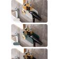 Hair Dryer Rack Wall Mounted Bathroom Hairdryer Organizer (green)