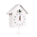 Quartz Wall Clock Modern Bird Hanging Watch Decoration Alarm Clocks D