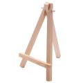 10pcs Mini Wooden Artist Easel-triangle Wedding Table Stand 15 X 8 Cm