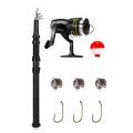 Fishing Gear Set 1.6m Fishing Rod and Fishing Reel Tackle Accessoires
