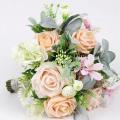 Wedding Bouquet for Brides Bridesmaid Hold Flower, Light Champagne