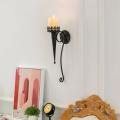 2pcs Wall Candle Holders Hanging Wall Candle Sconce Stand