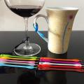 Drink Marker Cup Wine Glass Bottle Strip Tag for Cups Cocktail Glass