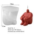 Diy Candle Silicone Mold, Diy Aromatherapy Plaster Glue Mold (01)