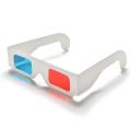 Gafas 3d,10 Pares Lentes Estreo Papel Rojo Y Azul Para Pelculas Set