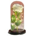 Rose Gift Decoration Rose Artificial Rose Gift Led Lamp Anniversary,b