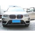 2pcs Glossy Black Car Front Fog Light Cover For-bmw X1 F48 2016-2019