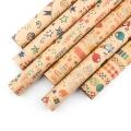 6 Pcs Wrapping Paper Sheets,birthday Wrapping Paper Set Wrap Papers