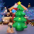 6ft Christmas Inflatable Blow Up Decoration Christmas Tree Eu Plug