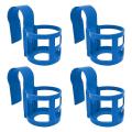 4pcs Plastic Water Cup Hanging Holder Swimming Pool Container Hook
