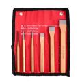 Industrial Grade 6 Pcs/set Manual Wood Carving Hand Chisel