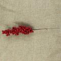 Red Artificial Berry Stems 8 Inch Red for Berry Floral Home Decor