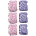100pcs Mixed Organza Pouch Gift Wedding Bead Candy Gift Bags Pouches