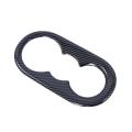 For Id.4 Id4 2021 Carbon Fiber Abs Car Rear Water Cup Holder Cover