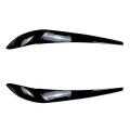 Glossy Black Headlights Eyelids Cover For-bmw X3 F25 X4 F26 2014-2017