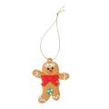 12pcs Gingerbread Man Christmas Tree Ornaments Xmas Soft Room Decor A