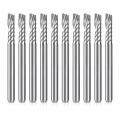 10 Pack Cnc Router Bits 1/8 Inch Shank Spiral Upcut Router Bit