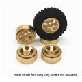 4pcs Brass Beadlock Wheel Rim Ring Counterweight for 1/18 Fms