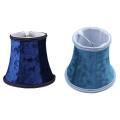 E14 Handmade Lampshade Modern Style Wall Sconce Lamp (dark Blue)