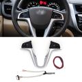 For Hyundai Verna Solaris Steering Wheel Button with Blue Backlight