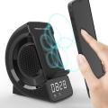 10w Alarm Clock Fm Radio with Usb Charging for Bedroom Bedside B