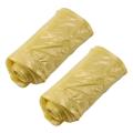 2 Rolls 50 X 46 Cm Garbage Bags Single Color Thick Plastic Bag Yellow