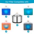 4pcs Pet Fountain Carbon Filters for Stainless Steel Water Fountain