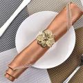 6pack Napkin Rings, for Table Decorations,wedding,dinner,party,gold