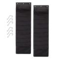 2 Pack -heavy Duty 10 Pocket Storage Charts -3 Over Door Hangers