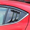 Car Rear Side Window Louver for Mazda 3 Axela 2014-2018 Decorative