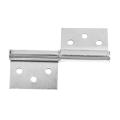 2x Edelstahl 7,6 Cm Tuer Scharnier Silber Ton Hardware